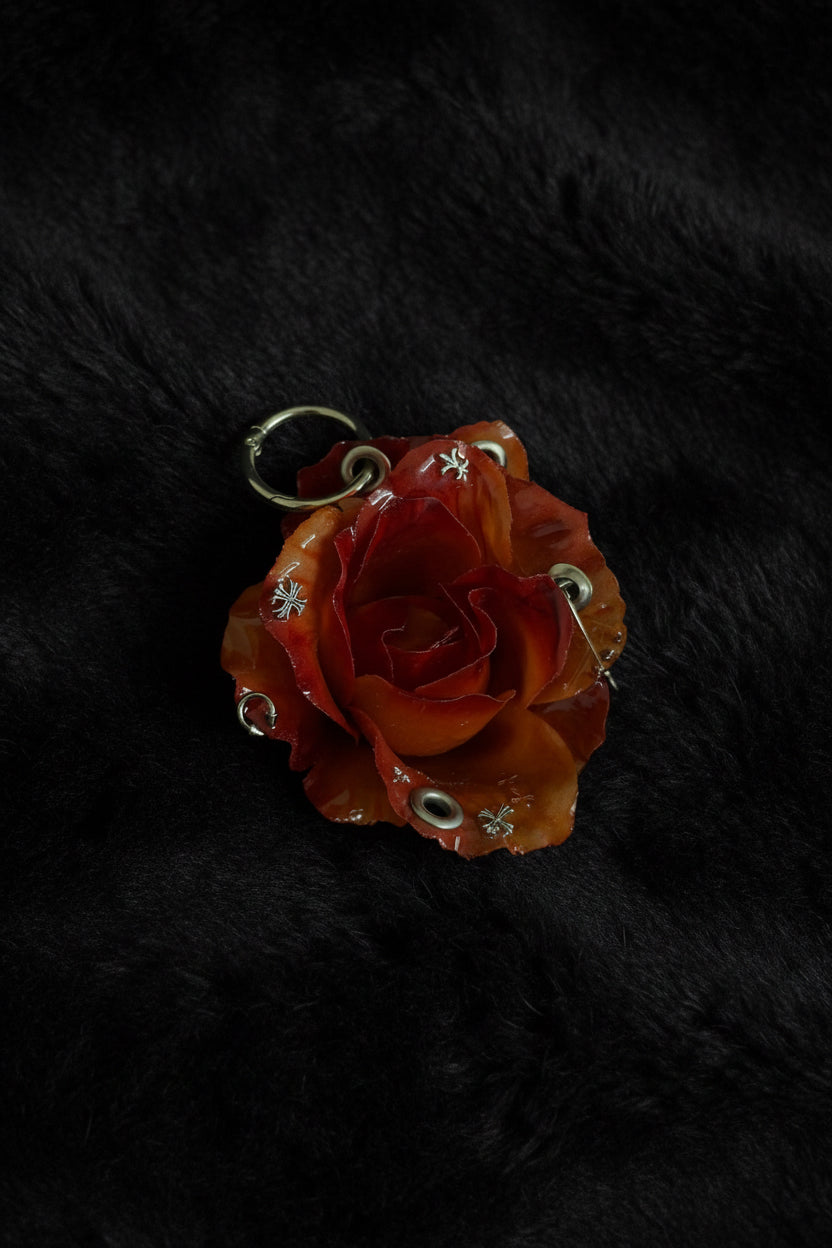 Orange Pierced Rose