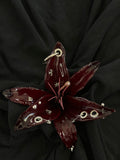 Burgundy Pierced Lily